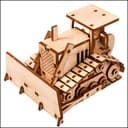 Plano de Vector para Bulldozer 3D Corte Láser (DXF, CDR)