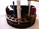 Butterfly Makeup Organizer Stand Laser Cut Vector File