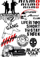 Car Decal Vector Graphics Pack - Free Laser Ready Files