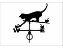 Diseño de Veleta Gato y Ratones Archivo DXF
