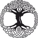 Vector Árbol de la Vida Celta - Archivo para Corte Láser
