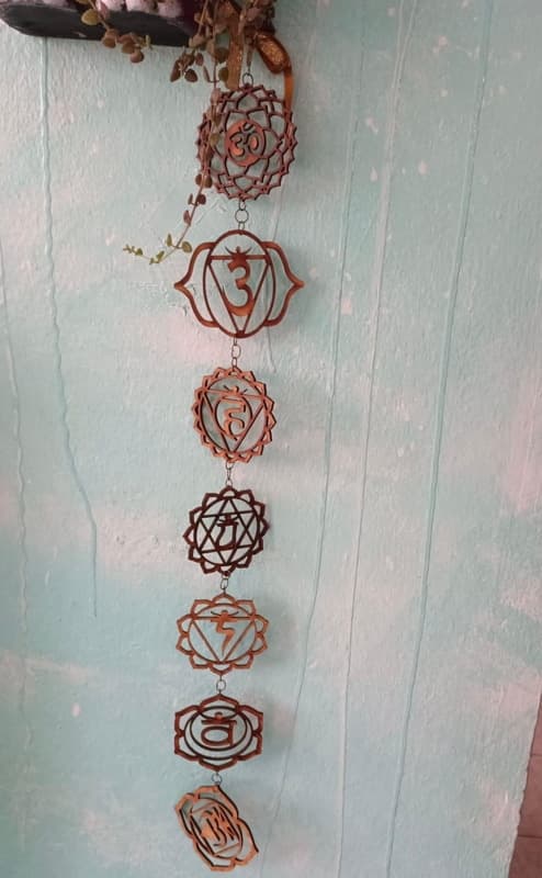 Chakra Wall Hanging Laser Cut Design - Free Vector File