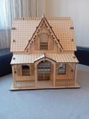 Projeto de Casa de Bonecas para Corte a Laser