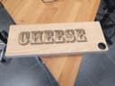 Cheese Serving Board Engraving Design SVG File