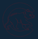 Diseño Vectorial del Logotipo Chicago Cubs para Corte Láser DXF