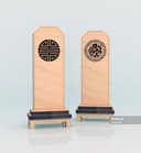 Archivo Vectorial de Obelisco Decorativo Estilo Chino para Láser