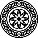 Diseño de Mandala Circular Decorativa para Corte Láser