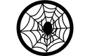 Circular Spider Web Vector for Laser Cutting DXF File
