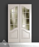Diseño de Puerta Doble Clásica Archivo Vectorial DWG
