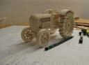 Classic Farm Tractor 3D Puzzle Laser Cut Vector File