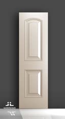Classic Two-Panel Arch Door Design Vector DWG File