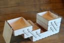 Collapsible Sewing Box Laser Cut Vector Plan (SVG, DXF)