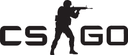 Logotipo do CS:GO com Silhueta de Soldado Vetor Arquivo DXF