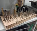 Suporte Organizador de Brocas para Corte a Laser Arquivo Vetorial