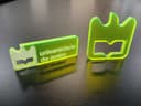 Design Vetor de Chaveiro com Logotipo para Corte a Laser DXF