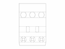 Archivo Vector DXF de Plantilla de Caja de Empaque