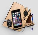 Organizador de Escritorio y Base para Celular en Vector
