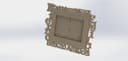 Customizable Decorative Photo Frame Laser Cut Vector File