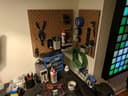 Customizable Pegboard Wall Organizer SVG for Laser Cutting