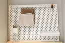 Customizable Pegboard Wall Organizer SVG for Laser Cutting