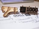 Customizable Stamp 3D Laser Cut DXF Design