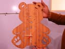 Reloj de Pared Infantil Oso Vector para Corte Láser