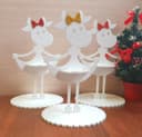 Cute Cow Napkin Holder Laser Cut Design Free Vector