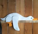 Arquivo Vetor de Pato Decorativo para Cerca - Corte a Laser