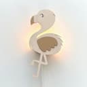 Cute Flamingo Wall Lamp Laser Cut Design - Vector File
