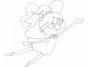 Cute Flying Fairy Vector Design for Laser Cutting DXF