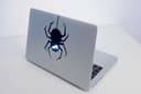 Arquivo Vetorial de Adesivo de Aranha para Laptop (DXF, SVG)