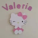 Decoración de Pared Hello Kitty con Nombre en Vector