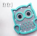 Cute Owl LED Night Light Vector File for Laser Cutting (DXF)
