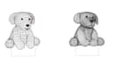 Cute Puppy 3D LED Lamp Vector Design for Laser Cutting