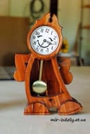 Dancing Character Pendulum Wall Clock Laser Cut Vector File