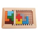 Puzzle de Calendario de Fecha Vector para Corte Láser