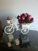 Decorative Bicycle Flower Planter Laser Cut Vector File