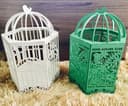 Decorative Birdcage 3D Laser Cut Vector File (DXF)