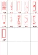 Decorative Door Panel CNC Vector Collection - DXF and CDR