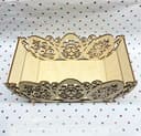 Decorative Easter Egg Basket Laser Cut Vector Plan