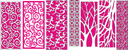 Decorative Laser Cut Screen Panels Collection - Free Vector CDR