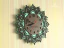 Archivo Vectorial de Reloj de Pared Mandala para Corte Láser