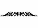 Archivo Vectorial DXF de Borde Ornamental para Corte Láser
