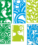 Decorative Room Divider Panels Laser Cut Vector Files
