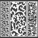 Painéis Decorativos com Arabescos e Renda - Vetor para Corte Laser DXF CDR