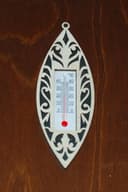 Decorative Wall Thermometer Case Laser Cut Vector File