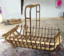 Cesta Decorativa de Madera para Corte Láser (DXF)