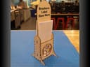 Soporte de Folletos de Escritorio Vector para Corte Láser DXF