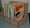 Desktop Magazine Holder Laser Cut Vector File