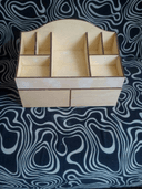 Organizador de Mesa com Gavetas - Projeto Vetorial para Laser